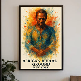 African Burial Ground New York Poster