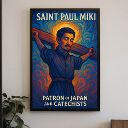 Saint Paul Miki Patron of Japan and Catechists Poster