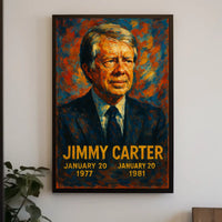 Jimmy Carter Presidential Term Poster