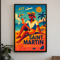 Saint Martin Wander in Color Poster