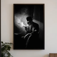 Noir Reflection Poster