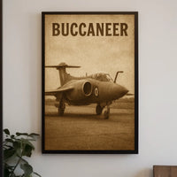 Buccaneer Aircraft Poster