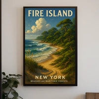 Fire Island New York Poster