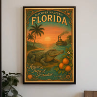 Discover Majestic Florida Poster
