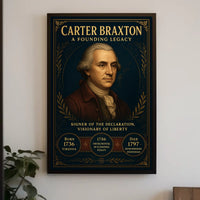 Carter Braxton A Founding Legacy Poster