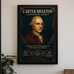 Carter Braxton A Founding Legacy Poster