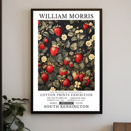 William Morris 19th Century Cotton Prints Poster