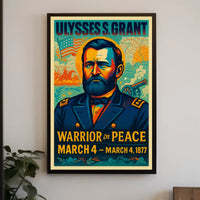Ulysses S. Grant Warrior in Peace Poster PosterGoat