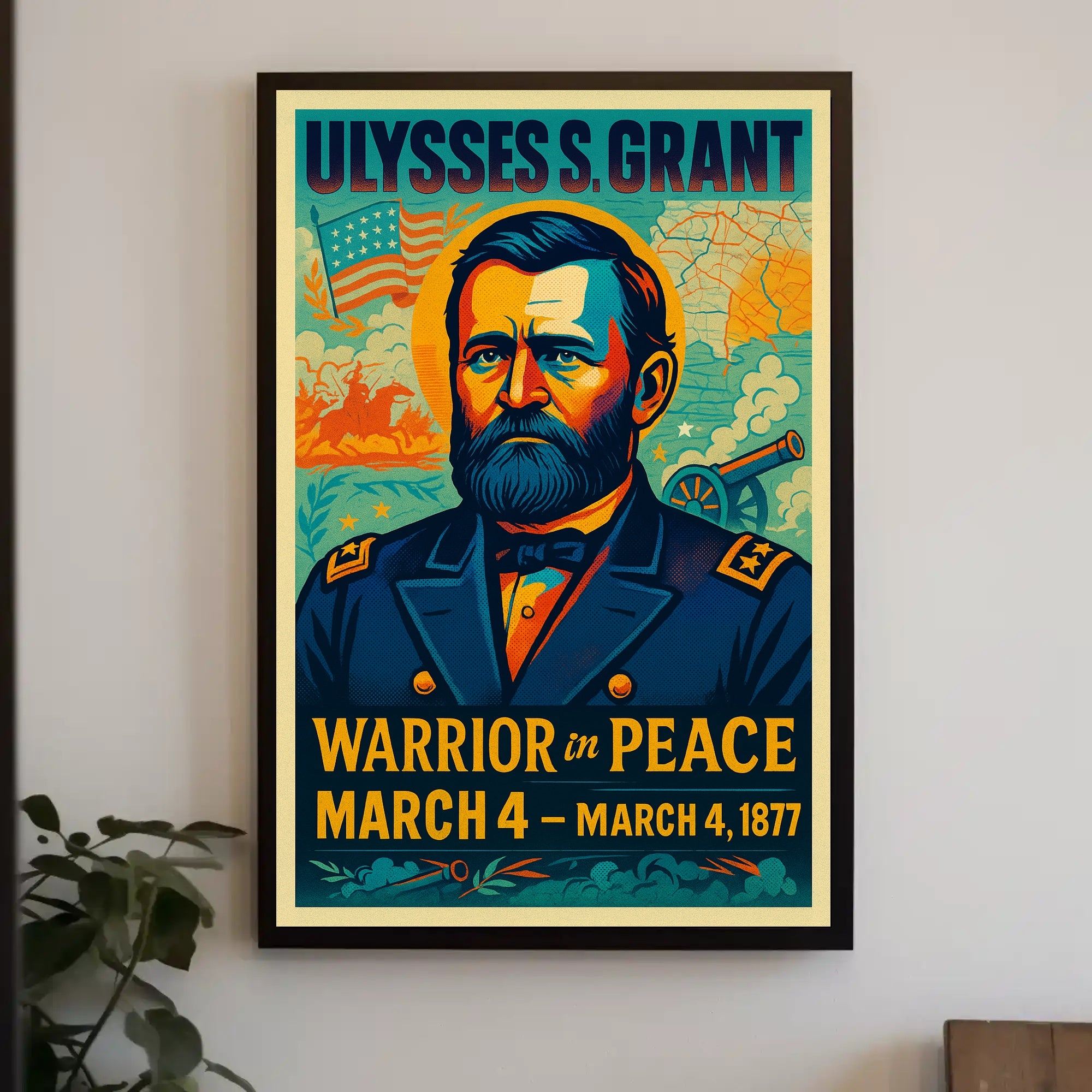 Ulysses S. Grant Warrior in Peace Poster PosterGoat
