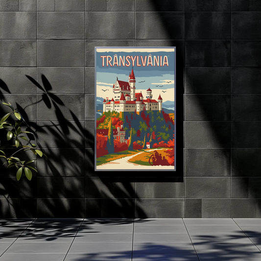 Transylvania Vintage Poster