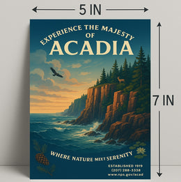 Experience the Majesty of Acadia Poster PosterGoat