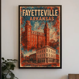 Fayetteville, Arkansas Poster