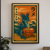 Ramen Dragon Delight Poster