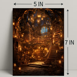 Enchanted Library Poster