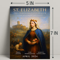 St. Elizabeth The Compassionate Healer Poster PosterGoat