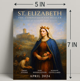 St. Elizabeth The Compassionate Healer Poster PosterGoat