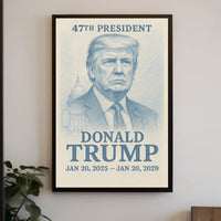 Donald Trump Pathway to Leadership Poster