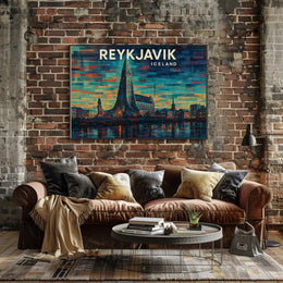 Reykjavik, Iceland Poster