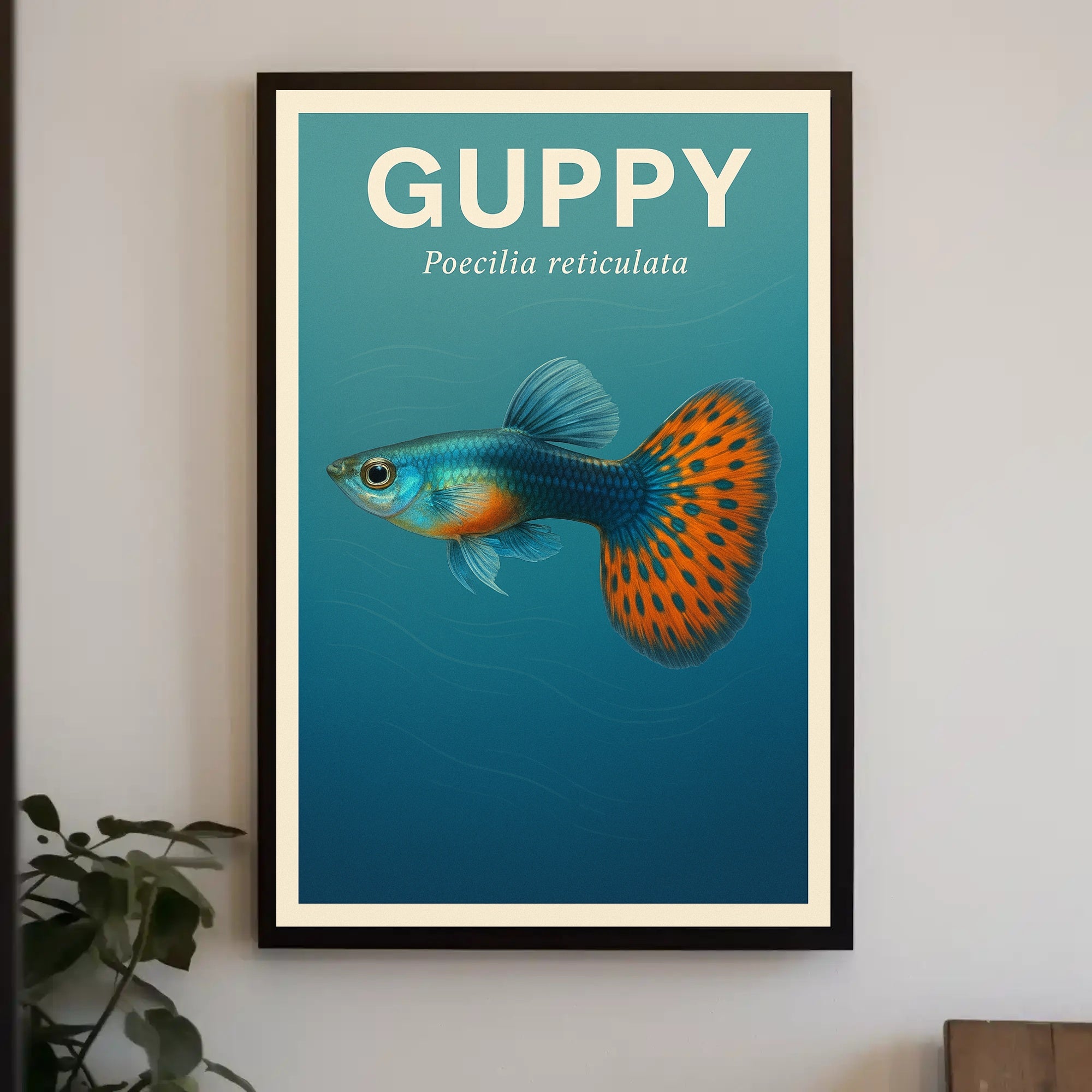 GuppyPoecilia reticulata Poster PosterGoat
