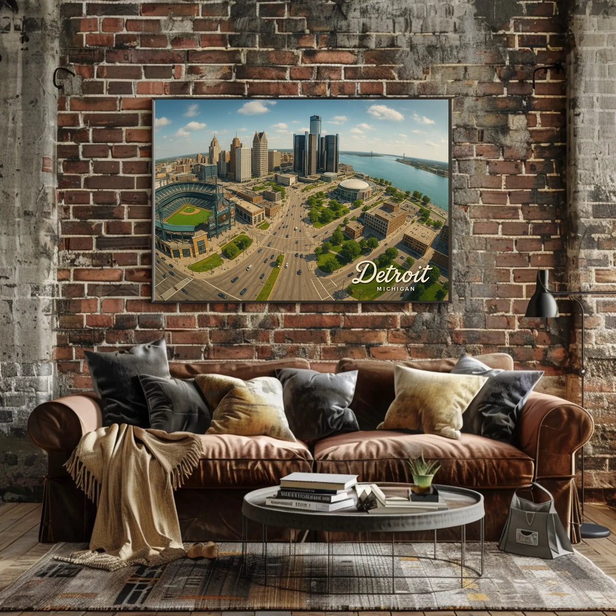 Detroit, Michigan Poster