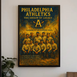 Philadelphia Athletics Pioneers Of The Poster