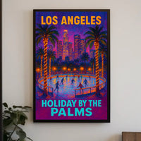Holiday By The Palms Poster