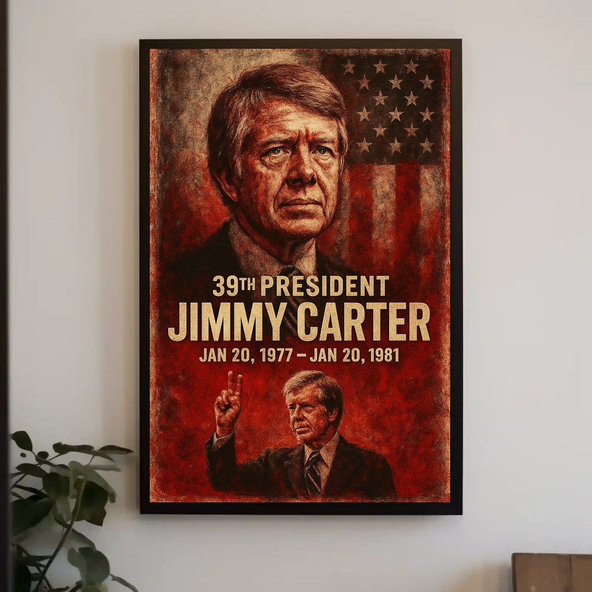 Jimmy Carter 39th President Poster