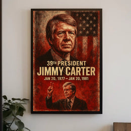 Jimmy Carter 39th President Poster