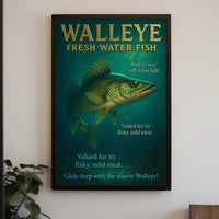 The Elusive Walleye Poster