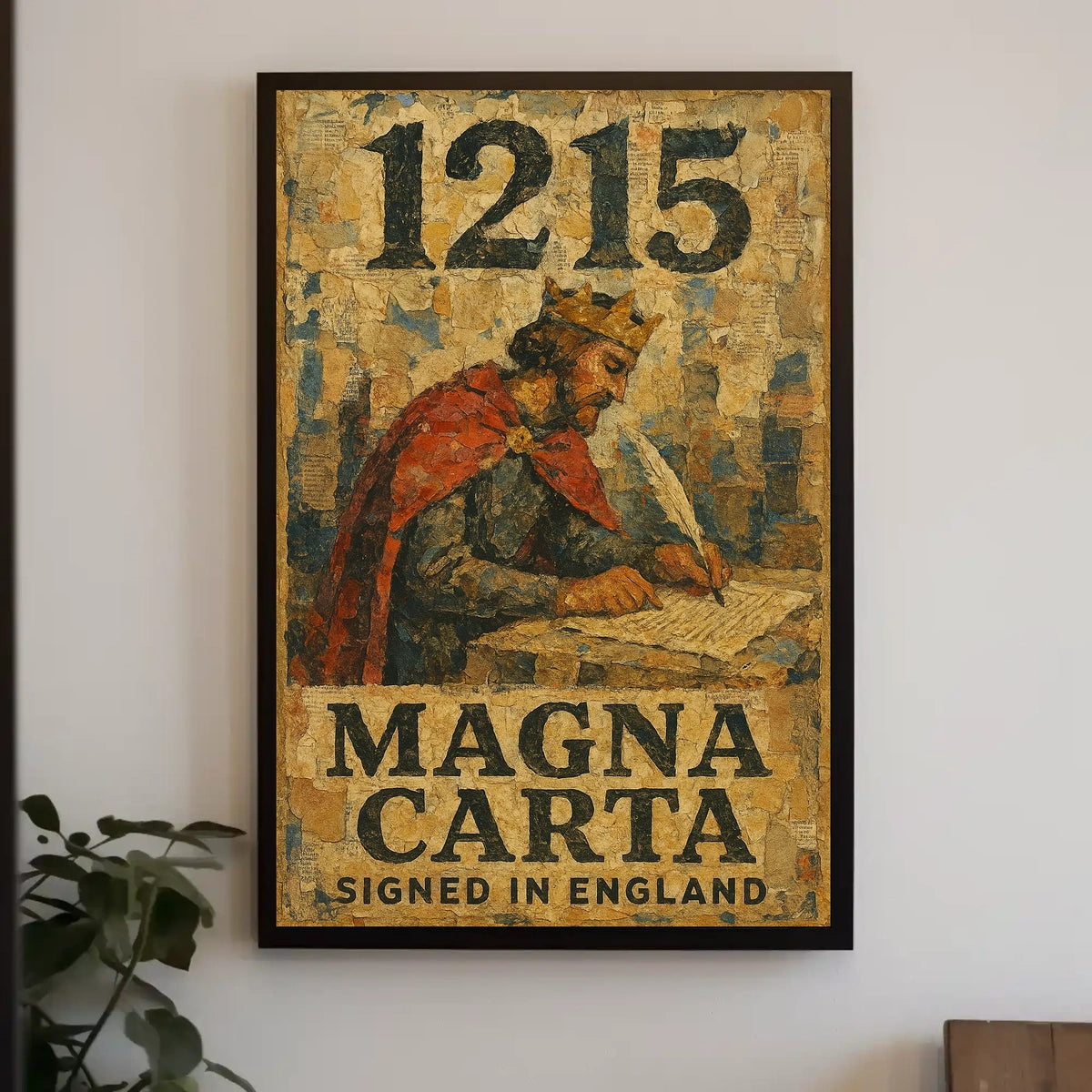 Magna Carta 1215 Poster