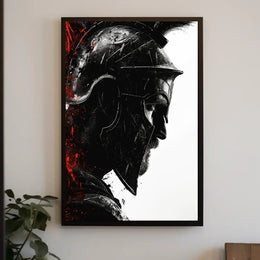 Warrior's Resolve Poster PosterGoat