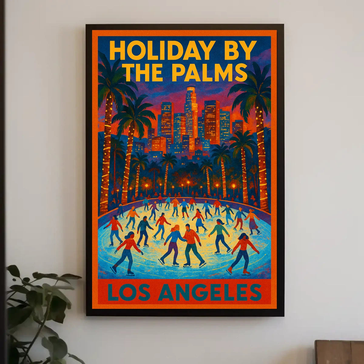 Holiday By The Palms Poster