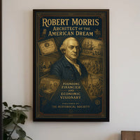 Robert Morris Architect of the American Dream Poster