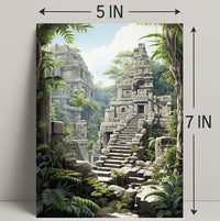 Lost Jungle Temples Poster