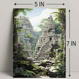 Lost Jungle Temples Poster