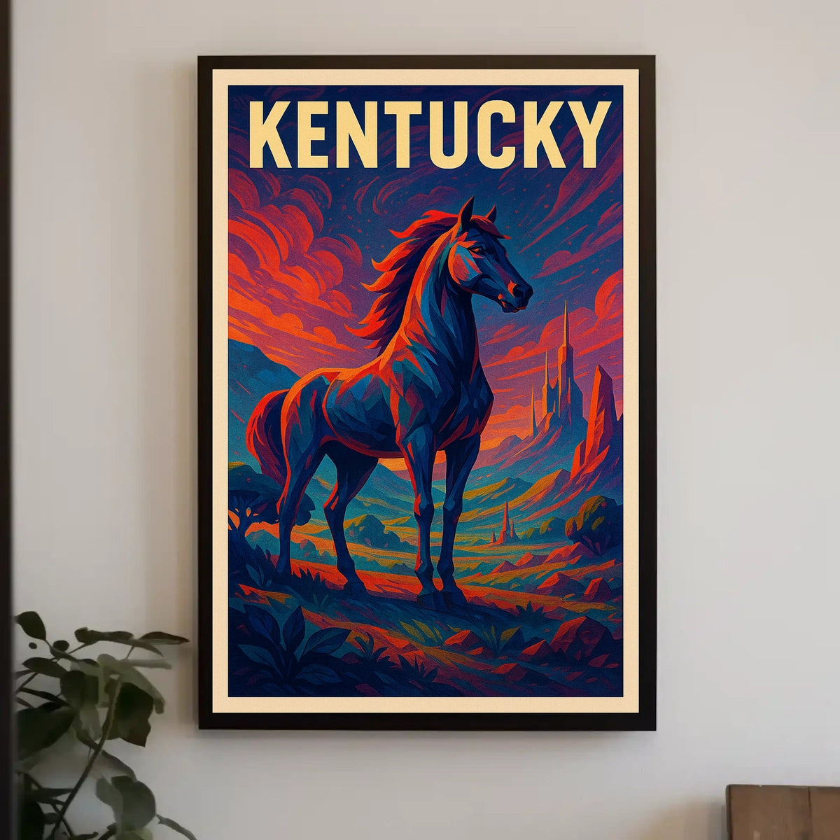 Majestic Kentucky Poster