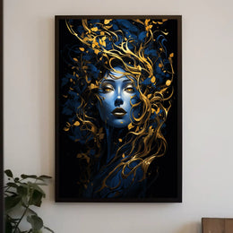 Enigmatic Elegance Poster