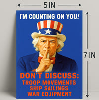 I'm Counting on You! Poster PosterGoat