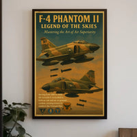 F-4 Phantom Ii Legend Of The Skies Poster