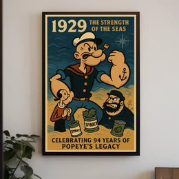 Popeye 1929 Art Poster POP-220