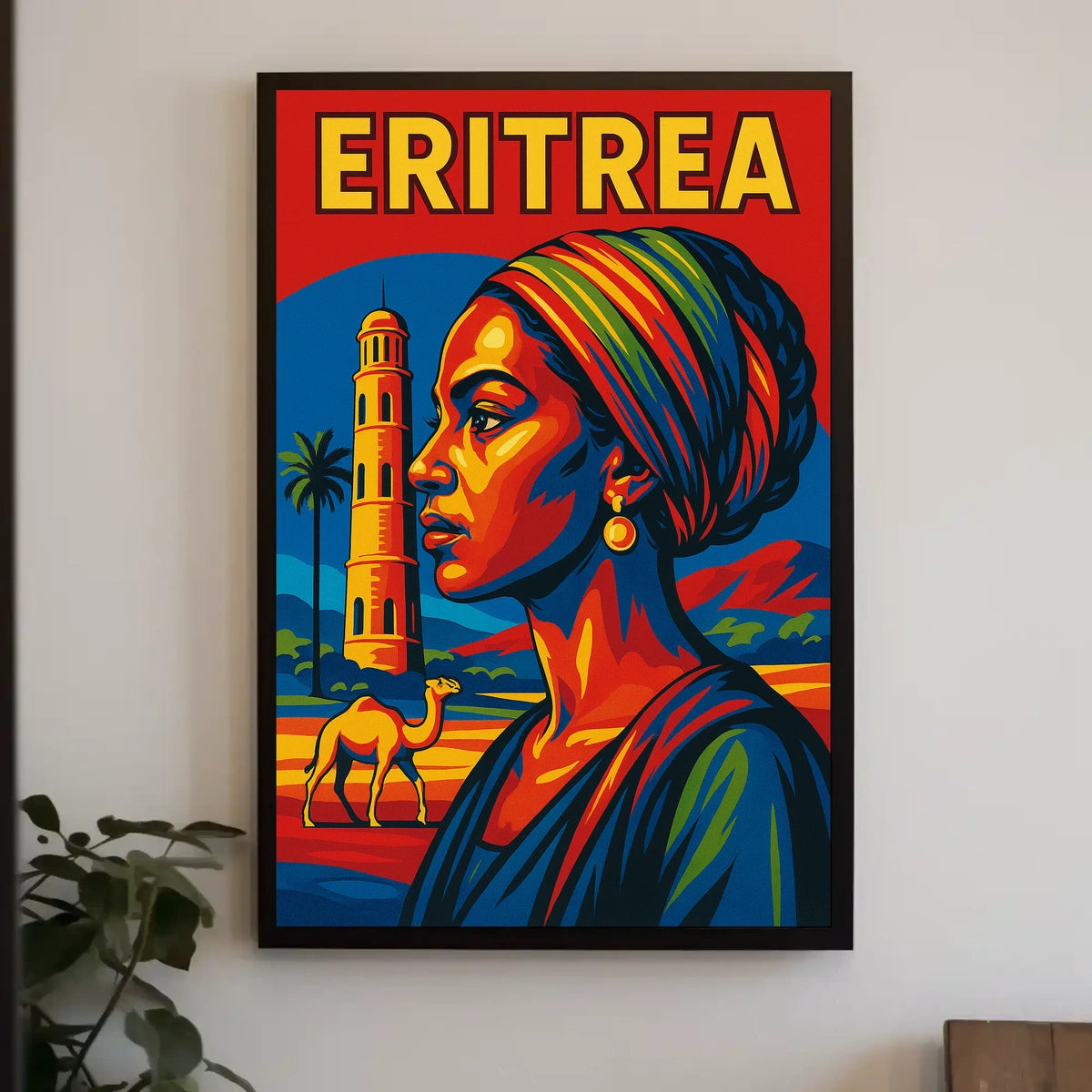 Eritrea A Vibrant Tribute Poster