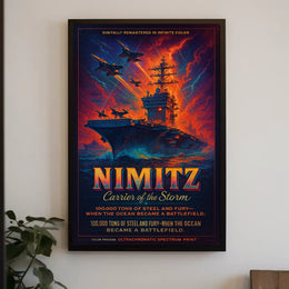 Nimitz Carrier of the Storm Poster