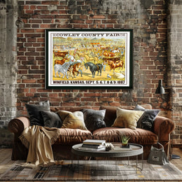 Cowley County Fair 1887 Poster