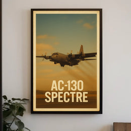Ac-130 Spectre Poster