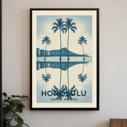 Honolulu Oahu, Hawaii Poster