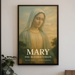 Mary The Blessed Virgin Poster