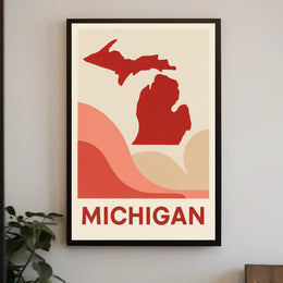 Michigan Landscape Poster