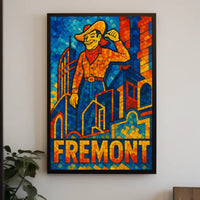 Fremont Mosaic Poster