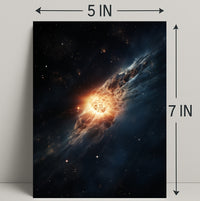 Cosmic Collision Poster