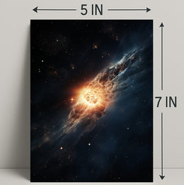 Cosmic Collision Poster